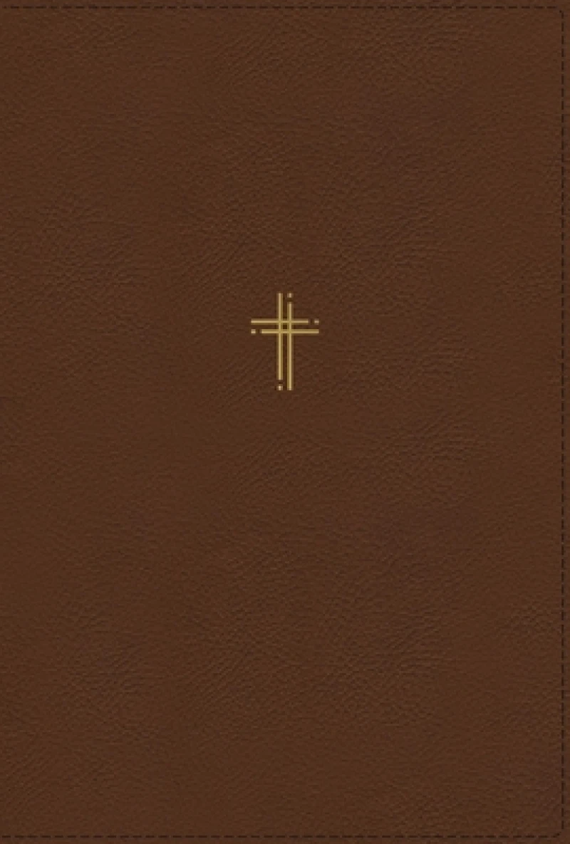 NASB, Thompson Chain-Reference Bible, Leathersoft, Brown, 1995 Text, Red Letter, Comfort Print