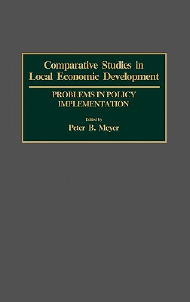 Comparative Studies in Local Economic Development
