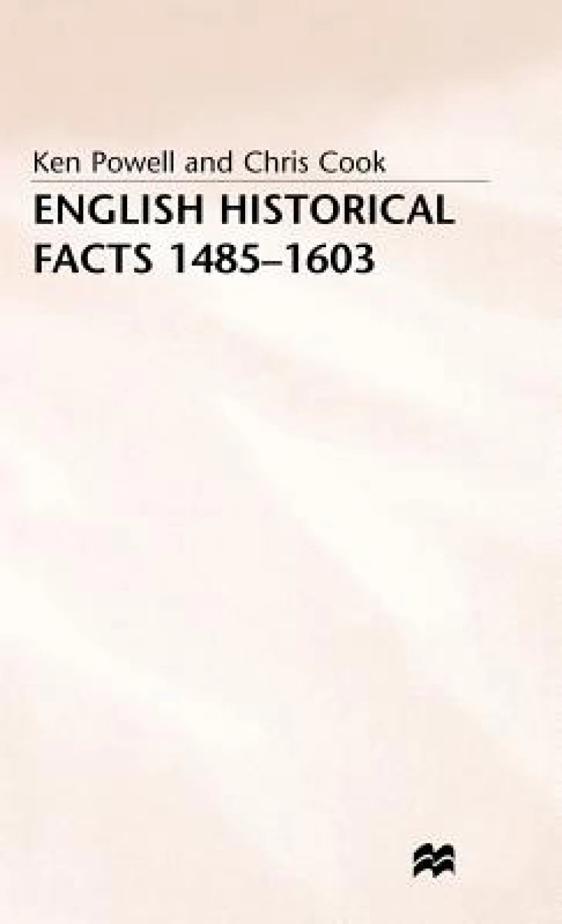 English Historical Facts 1485-1603