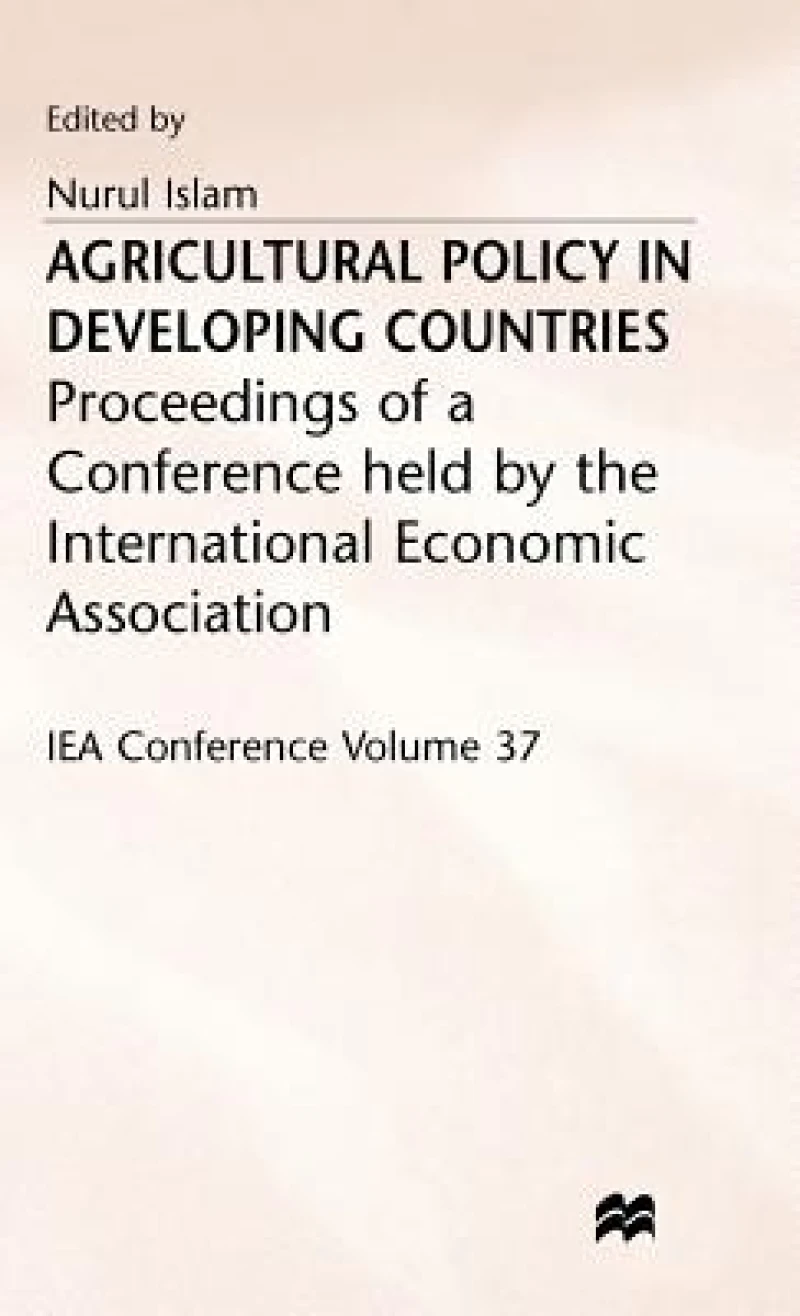 Agricultural Policy in Developing Countries