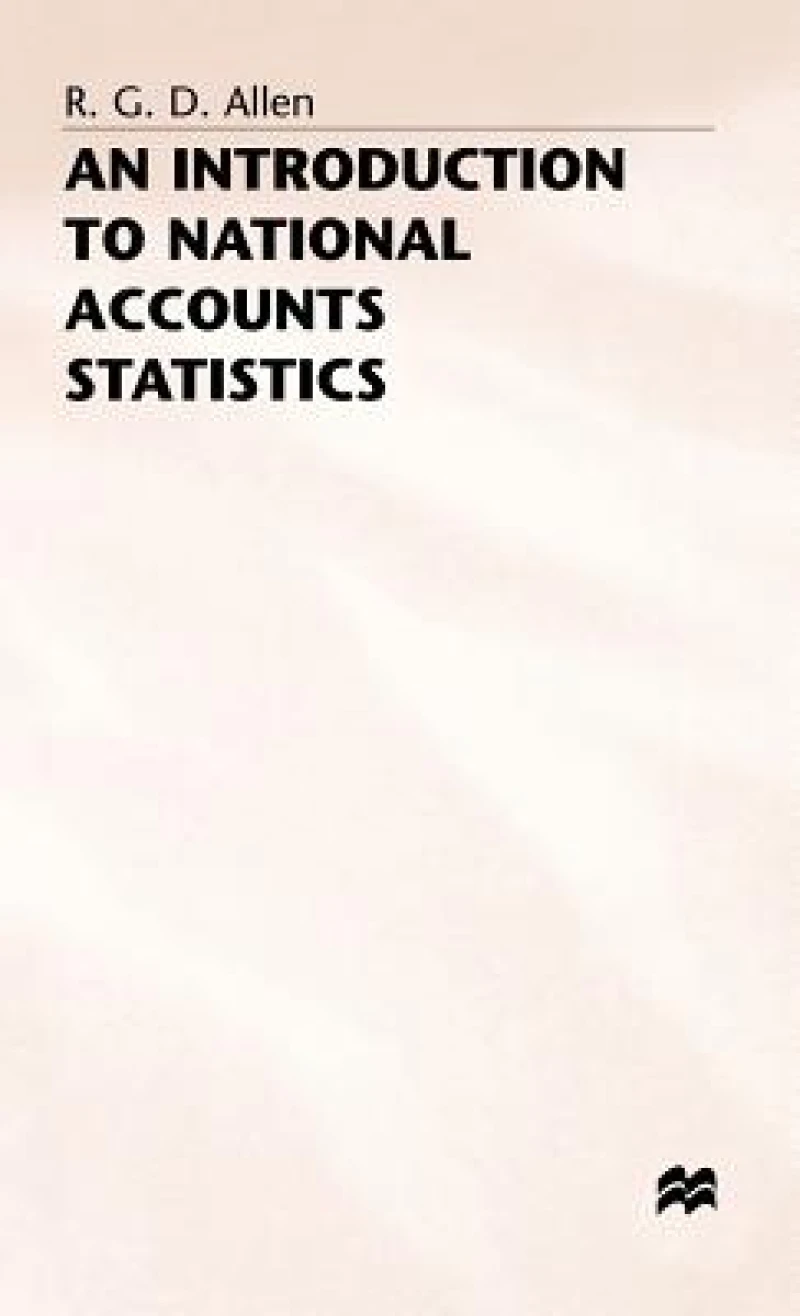 An Introduction to National Accounts Statistics