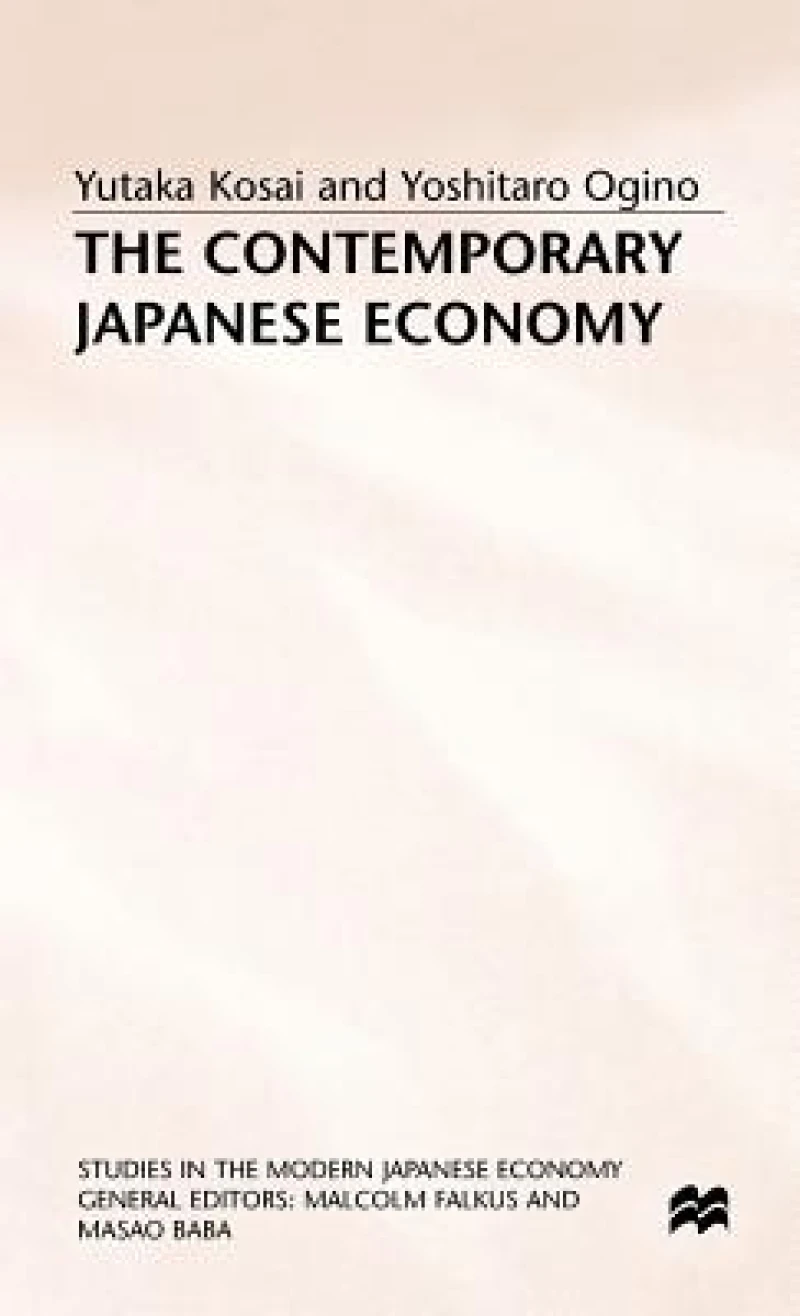 Contemporary Japanese Economy
