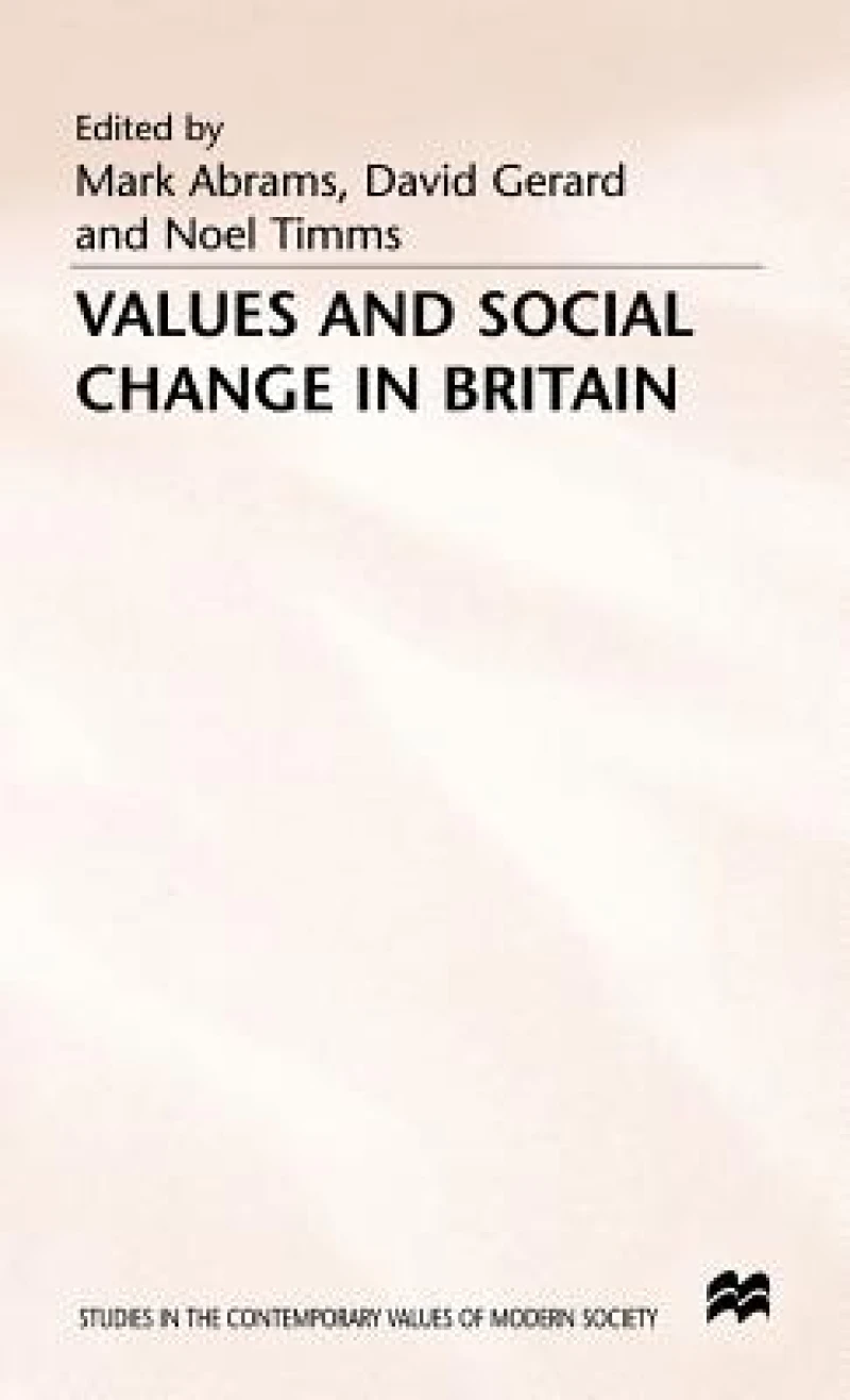 Values & Social Change in Britain
