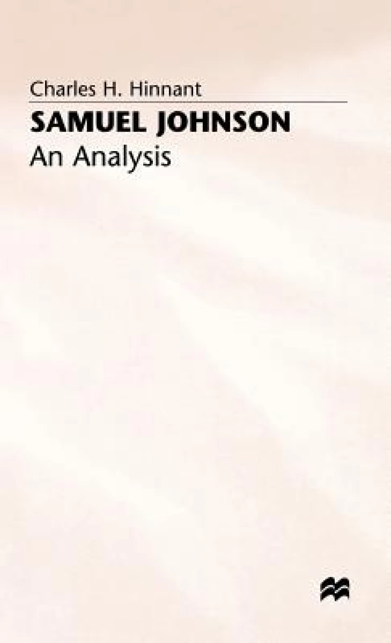 Samuel Johnson an Analysis
