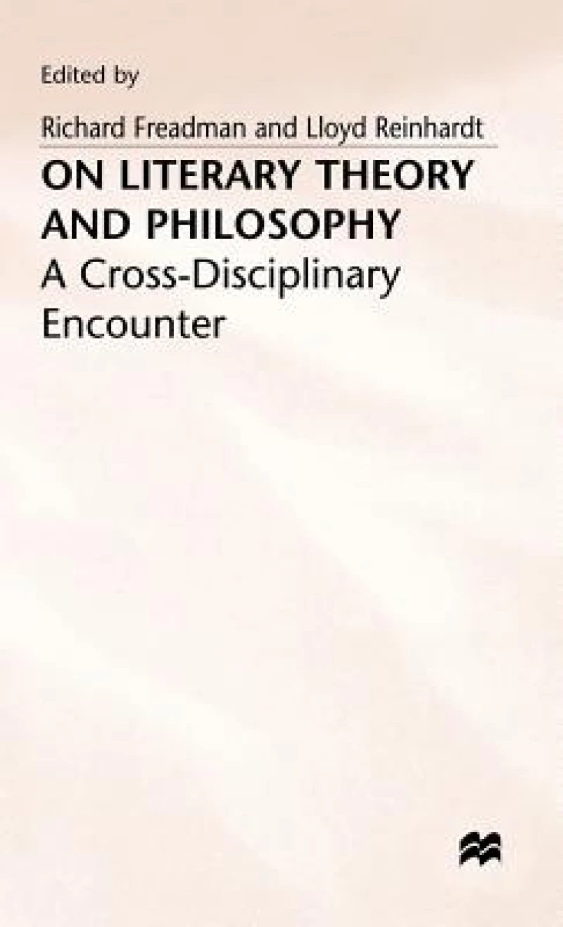On Literary Theory and Philosophy
