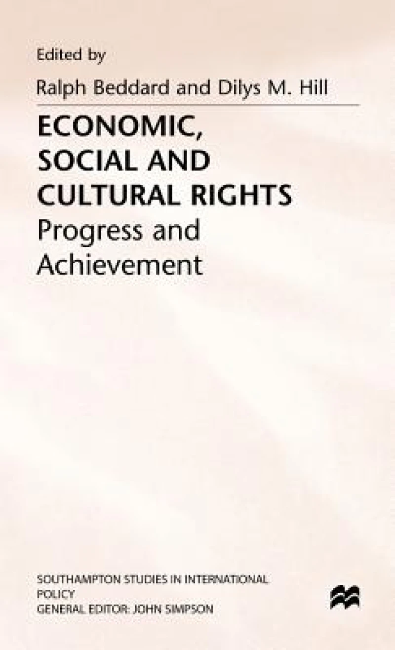Economic Social and Cultural Rights
