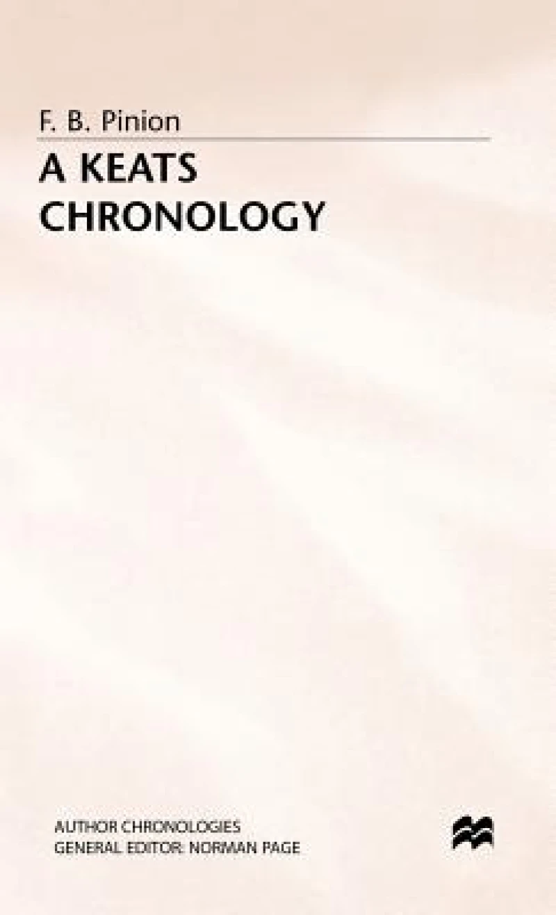 Keats Chronology