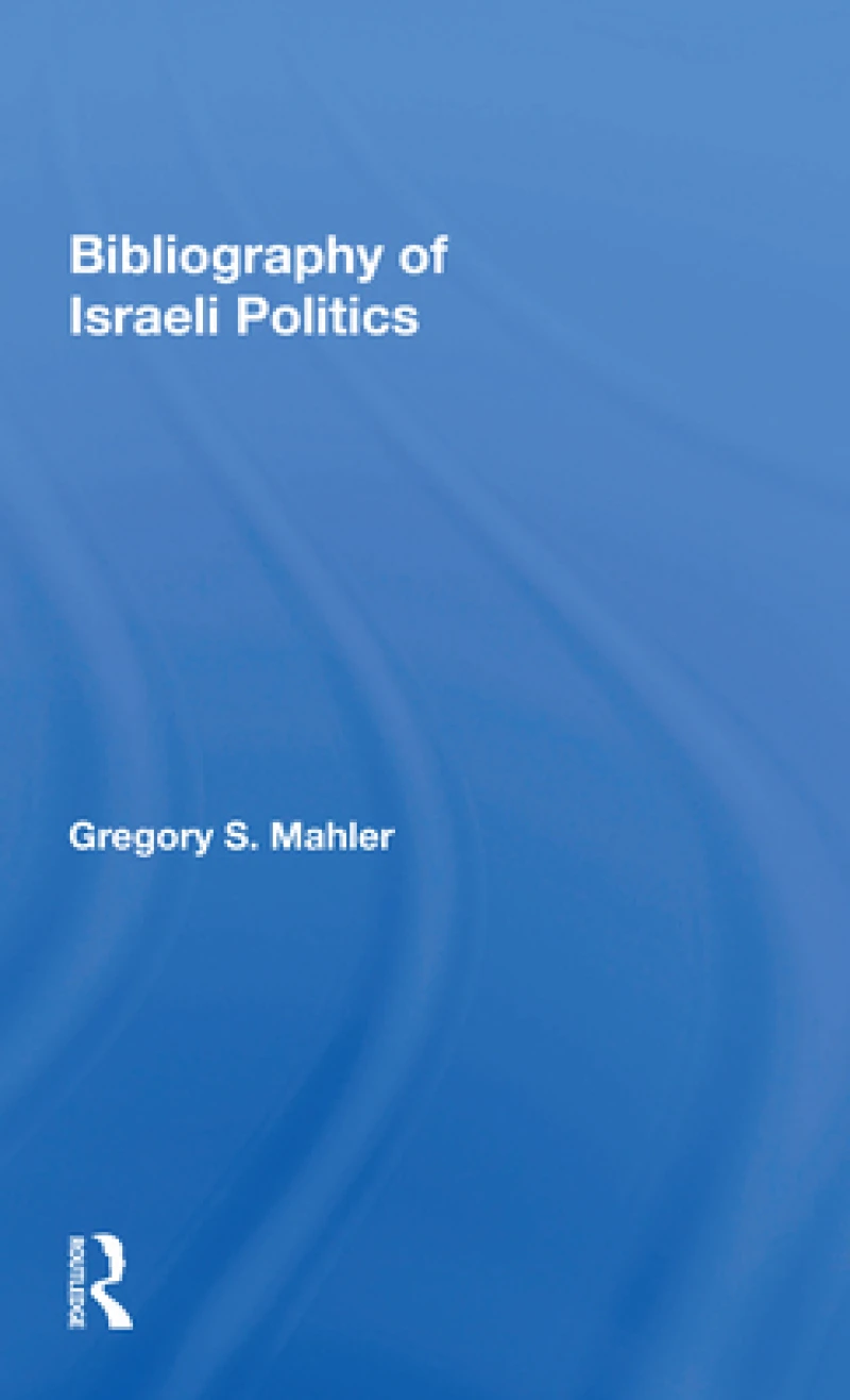 Bibliography of Israeli Politics