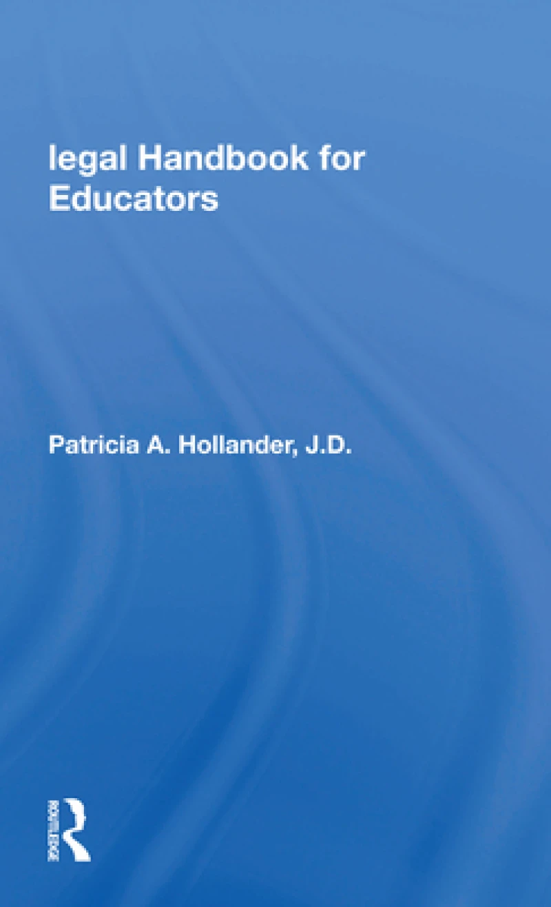 Legal Handbook For Educators