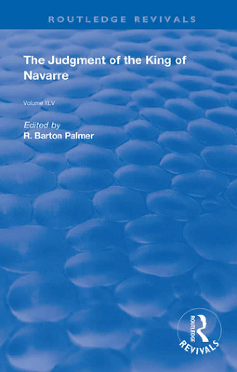 The Judgment of the King of Navarre