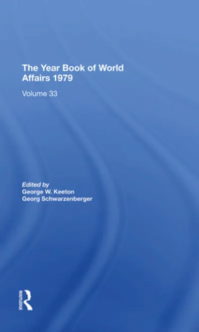 The Year Book Of World Affairs, 1979