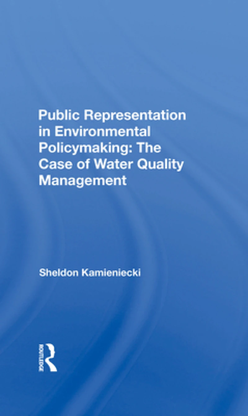 Public Representation In Environmental Policymaking
