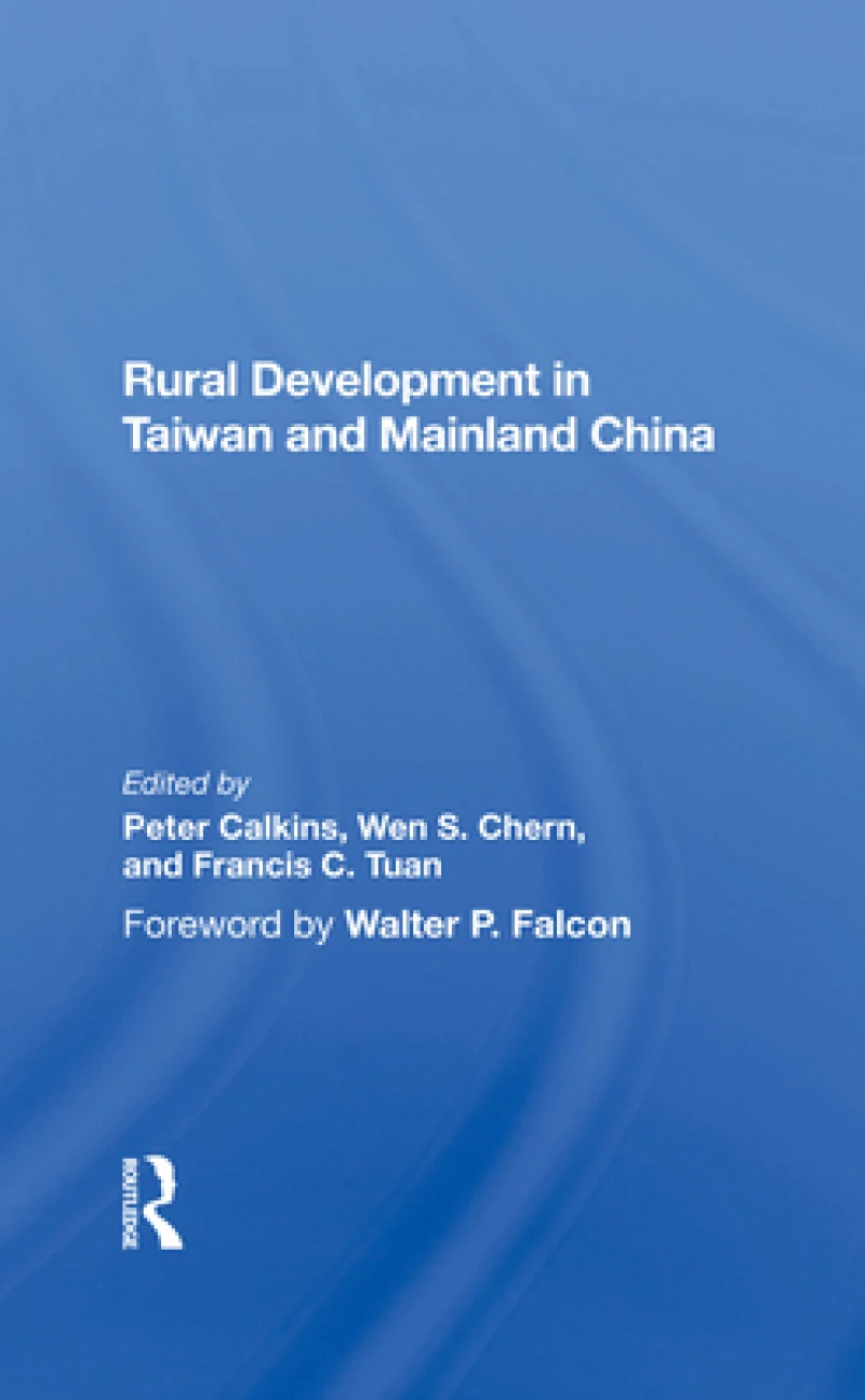 Rural Development In Taiwan And Mainland China