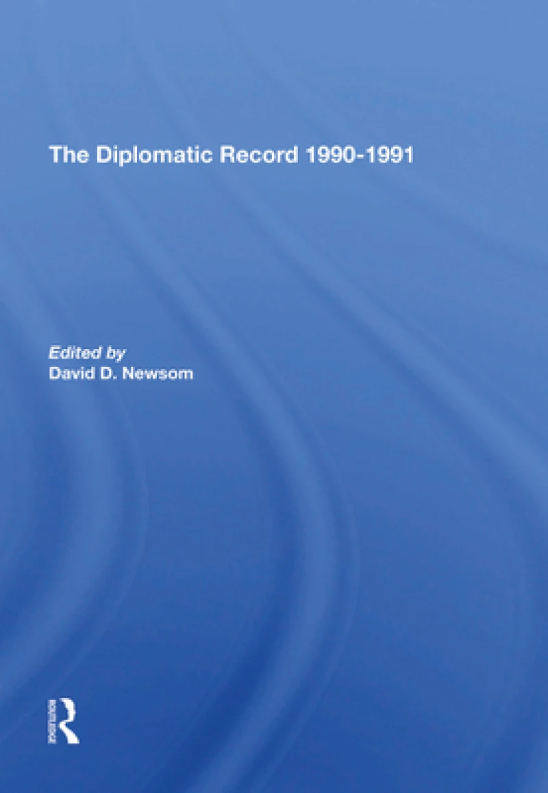 The Diplomatic Record 19901991