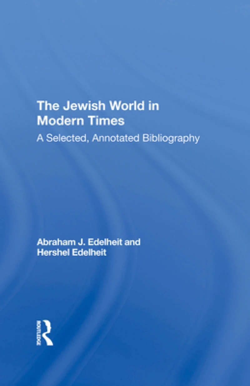 The Jewish World In Modern Times