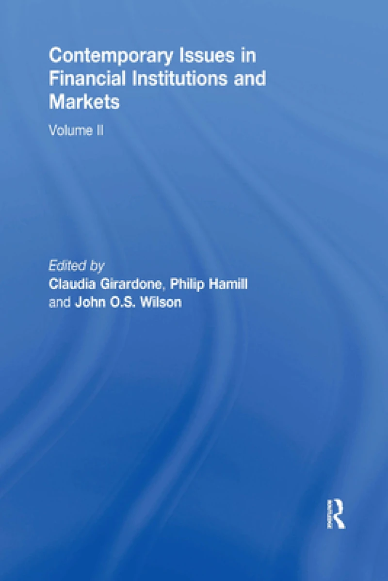 Contemporary Issues in Financial Institutions and Markets