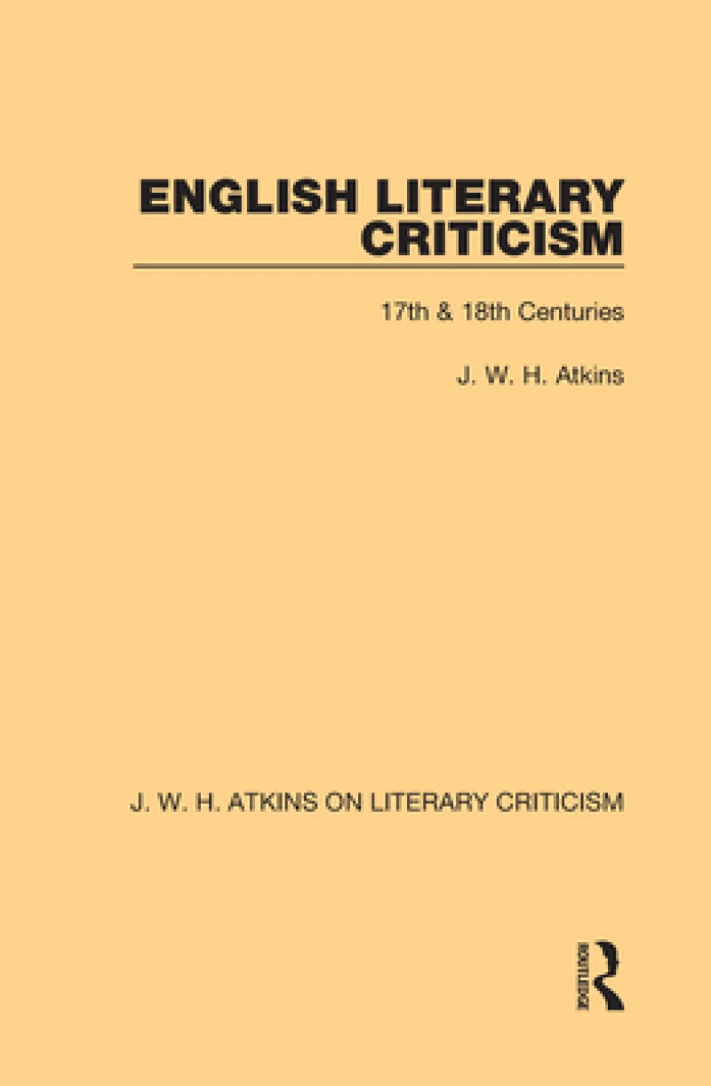 English Literary Criticism