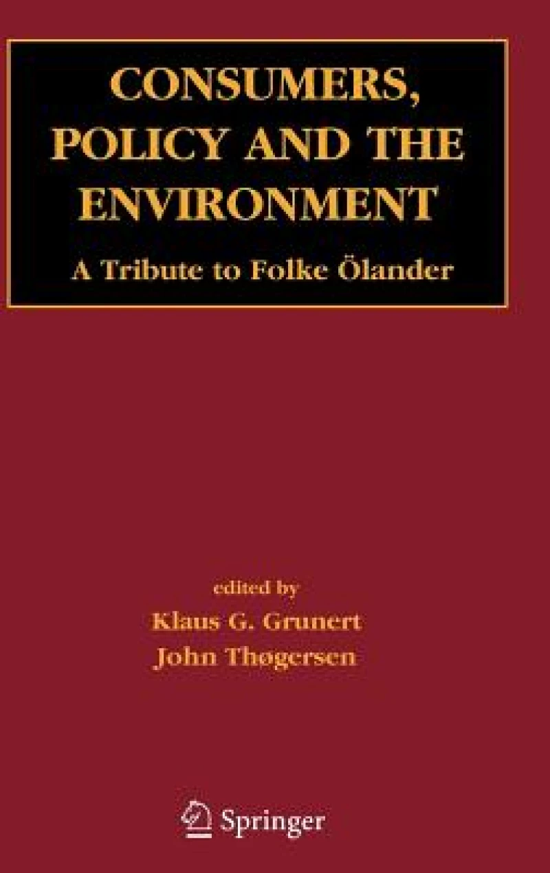 Consumers, Policy and the Environment