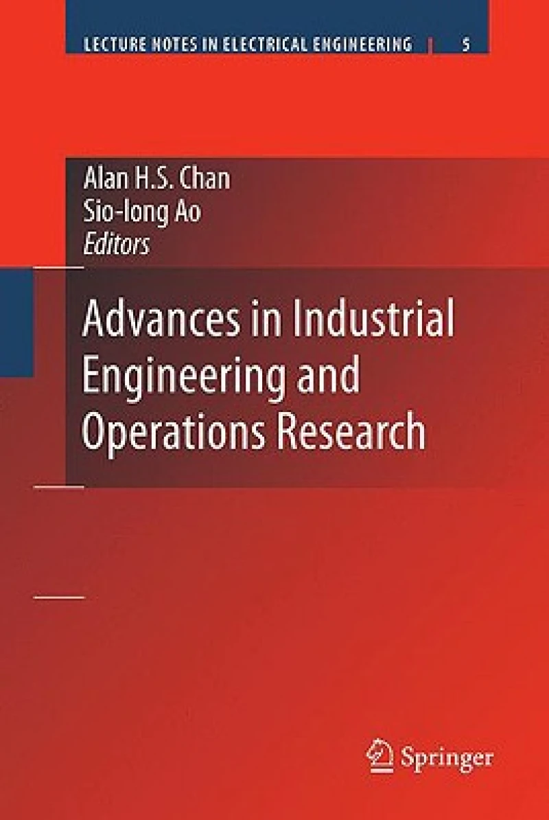 Advances in Industrial Engineering and Operations Research