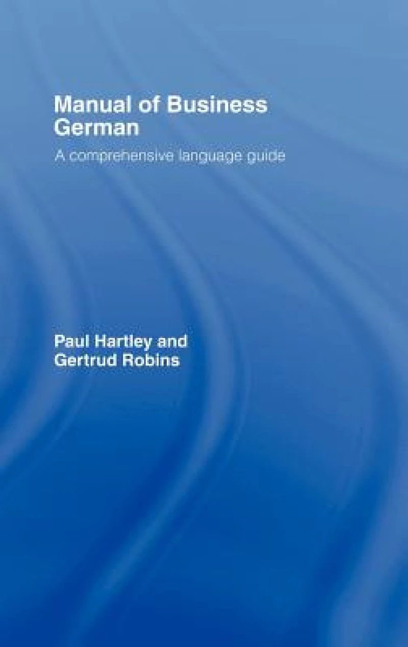 Manual of Business German