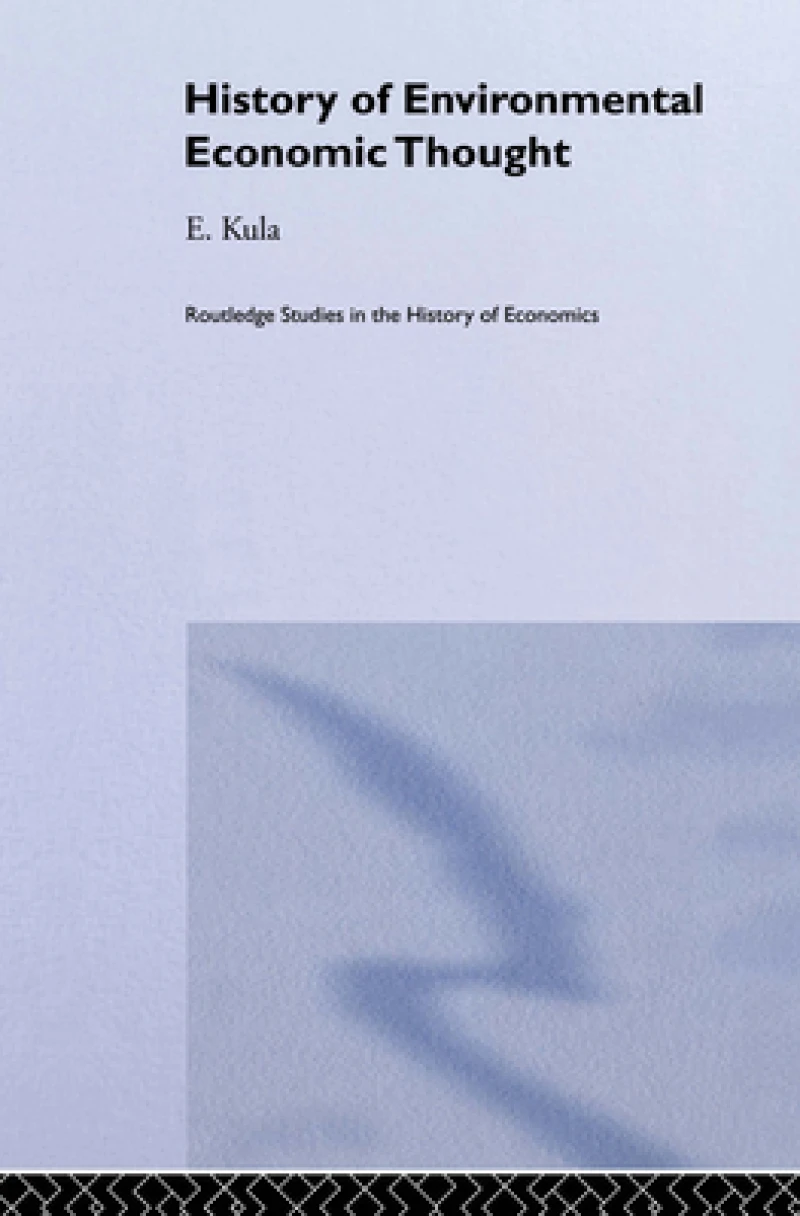 History of Environmental Economic Thought