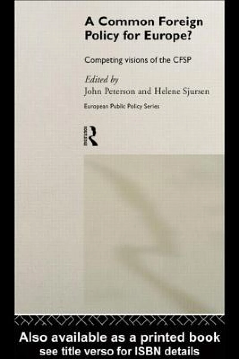 A Common Foreign Policy for Europe?