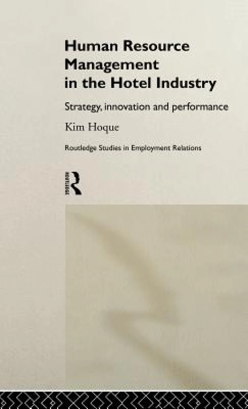 Human Resource Management in the Hotel Industry