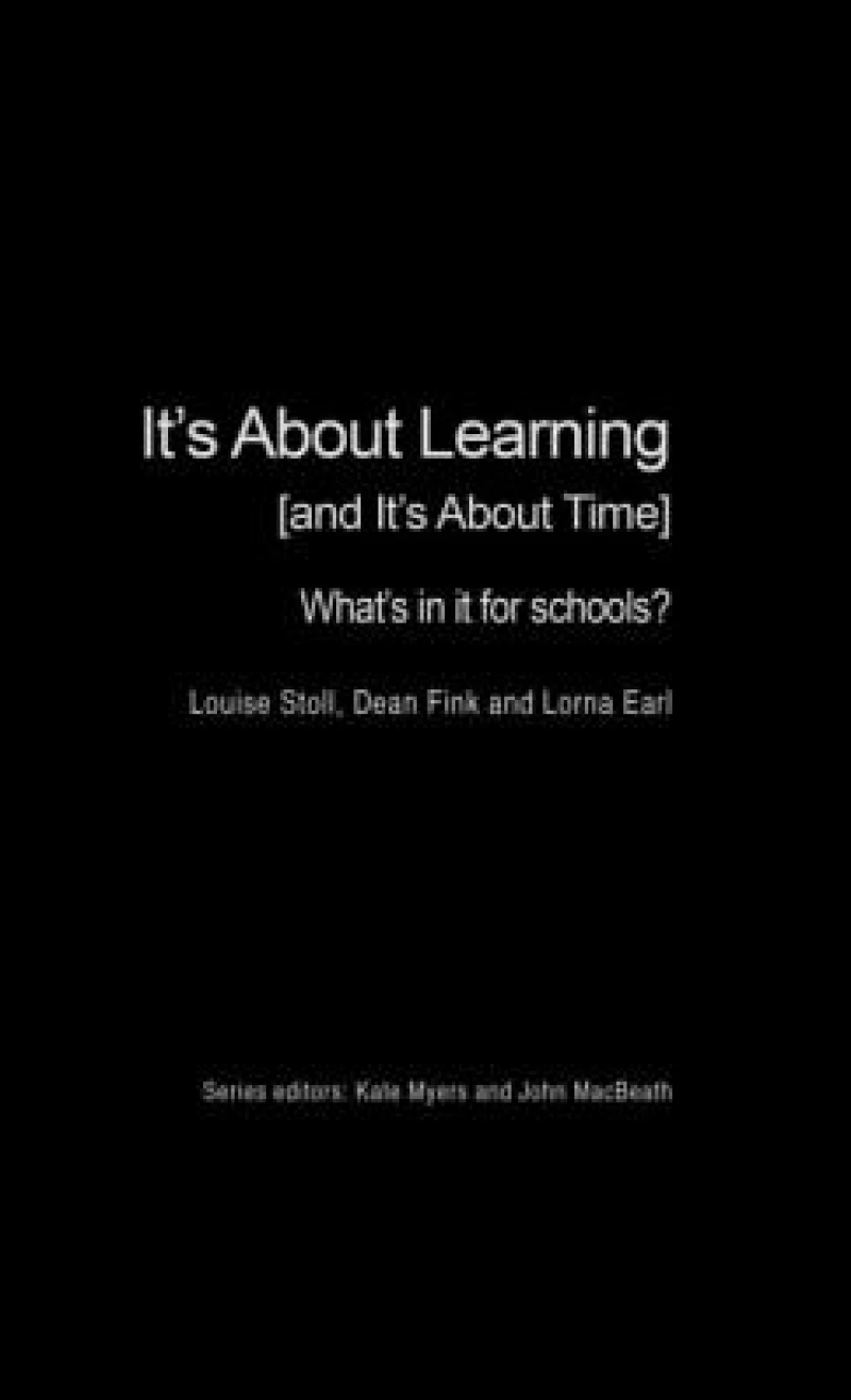 It's About Learning (and It's About Time)