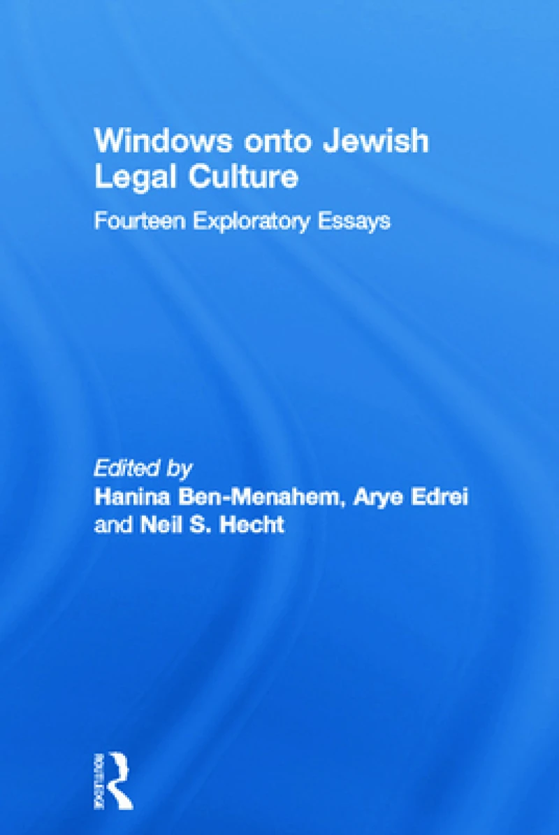 Windows onto Jewish Legal Culture