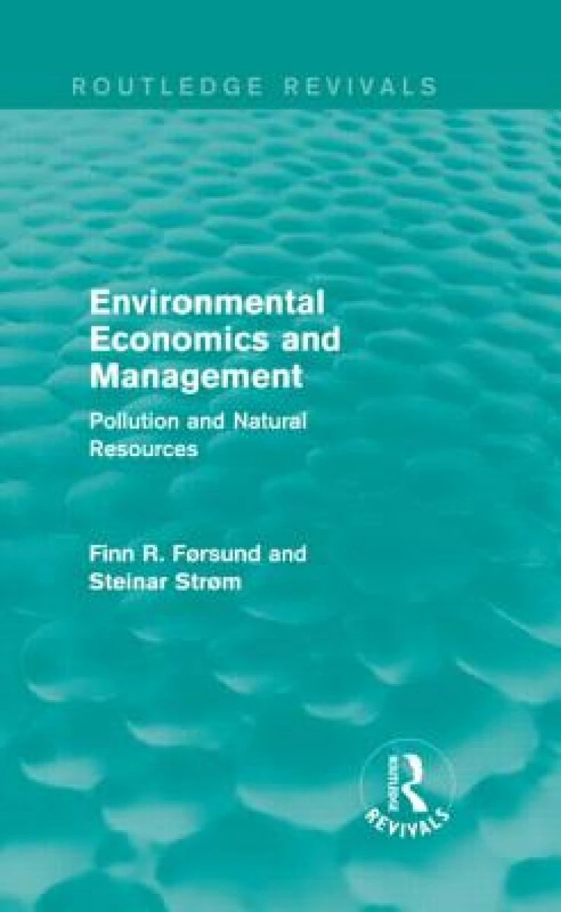 Environmental Economics and Management (Routledge Revivals)