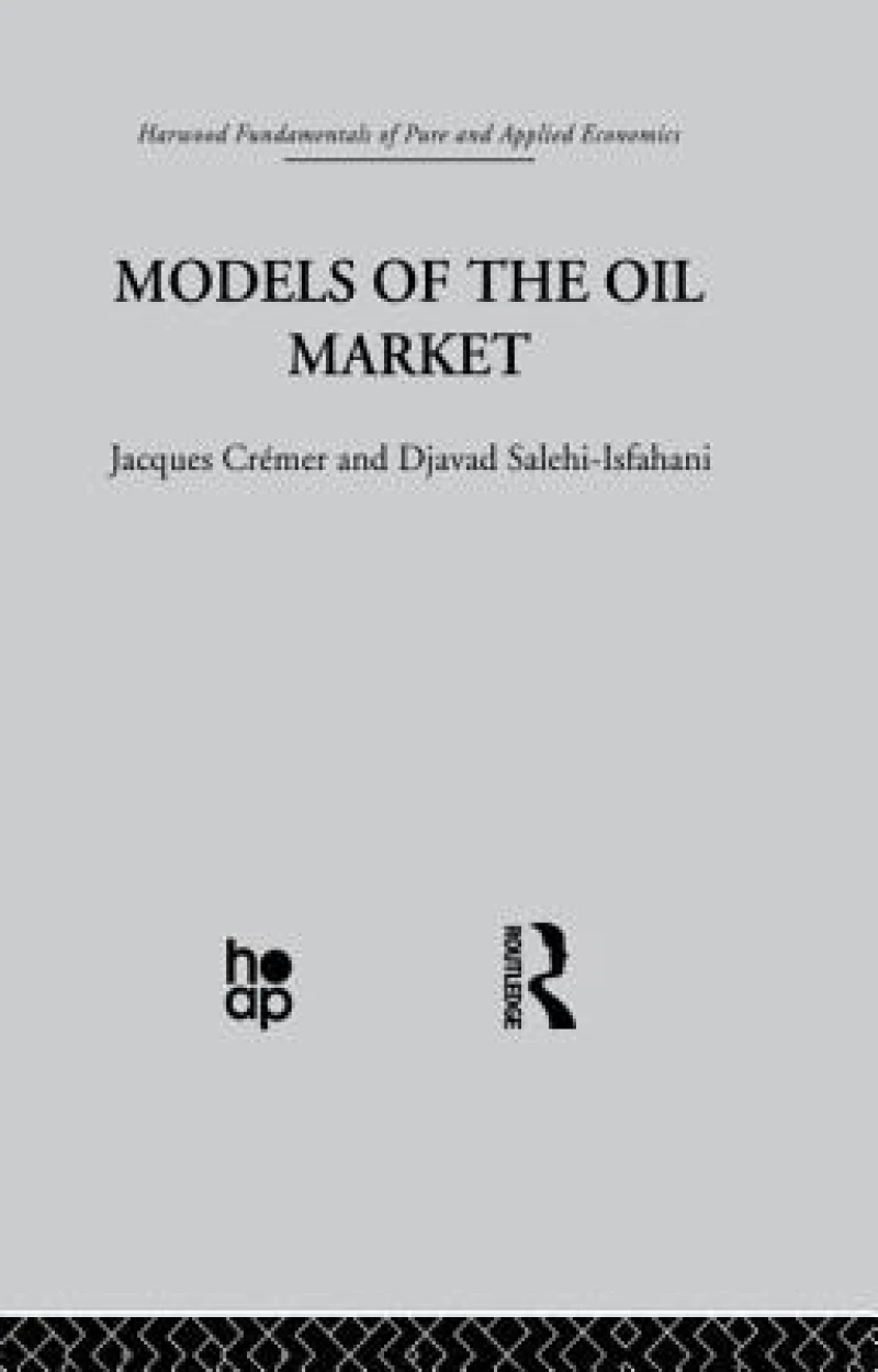 Models of the Oil Market