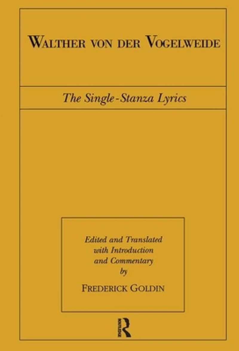 Walther von der Vogelweide