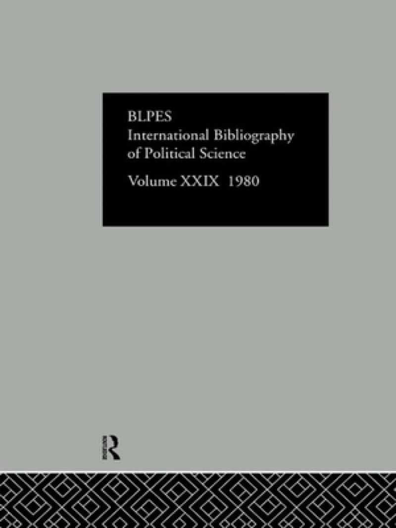 Ibss Poli Sci 29 1980