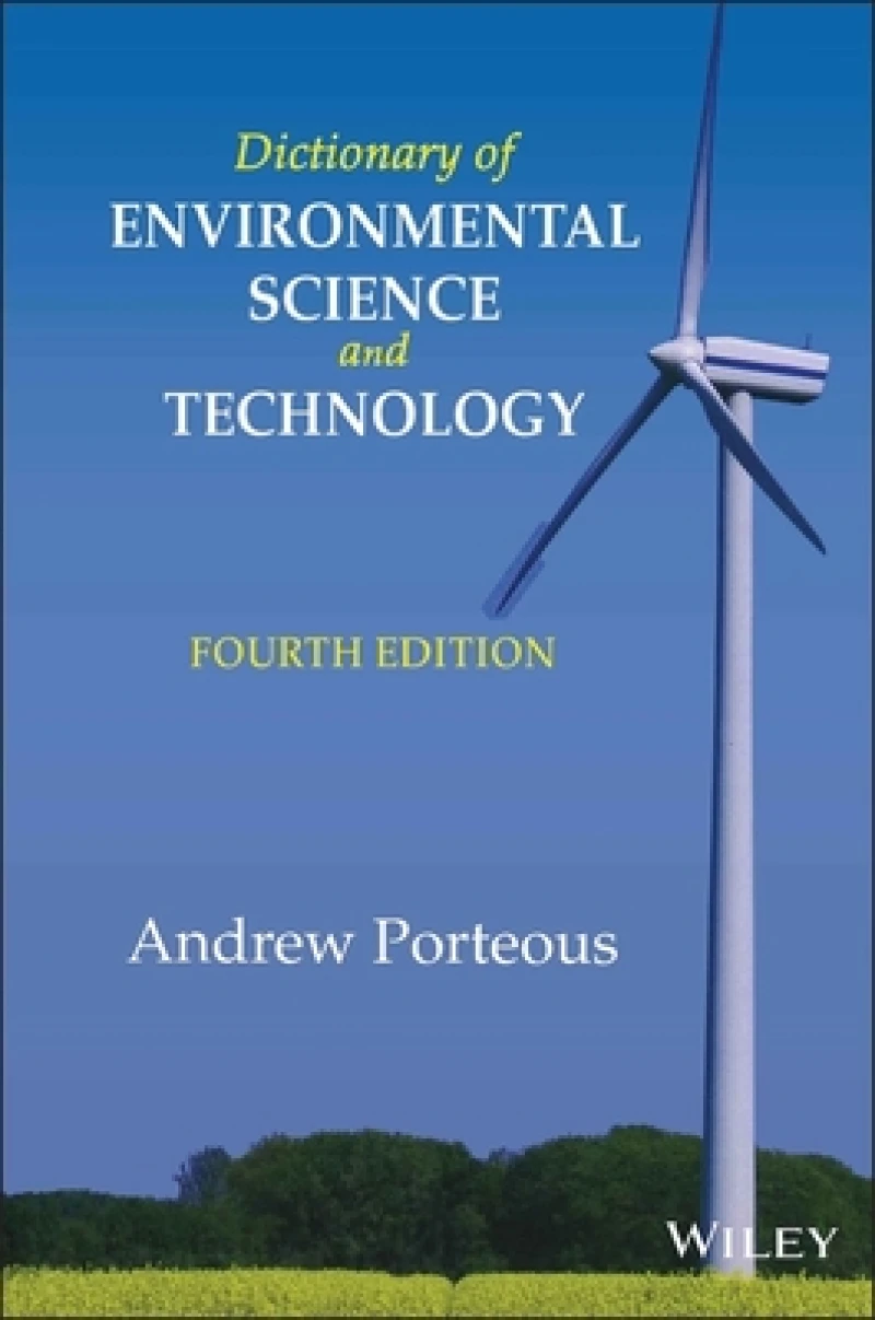 Dictionary of Environmental Science and Technology