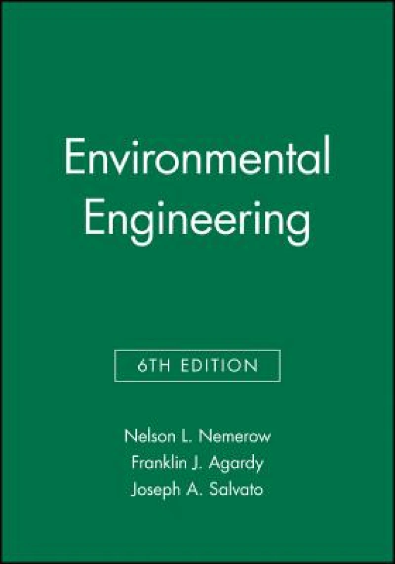 Environmental Engineering, 3 Volume Set