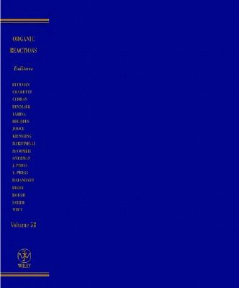 Organic Reactions, Volume 58