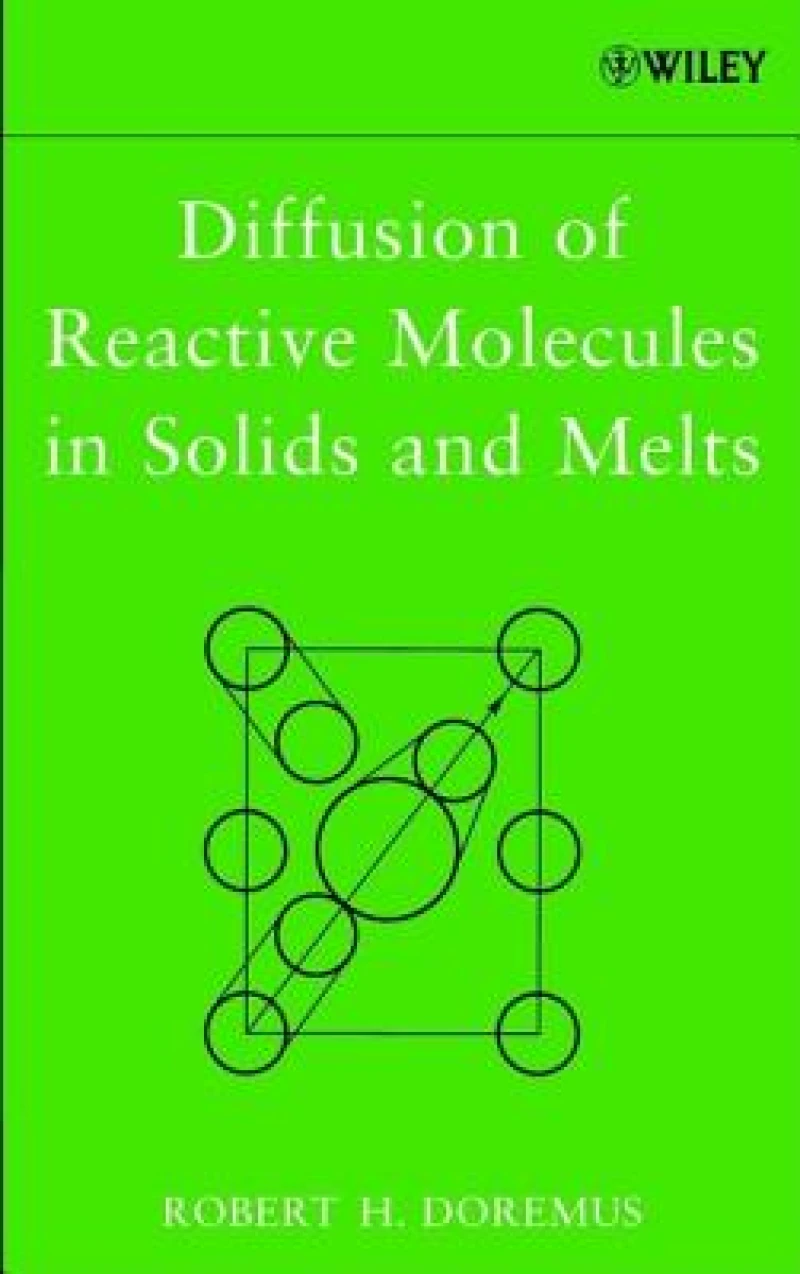 Diffusion of Reactive Molecules in Solids and