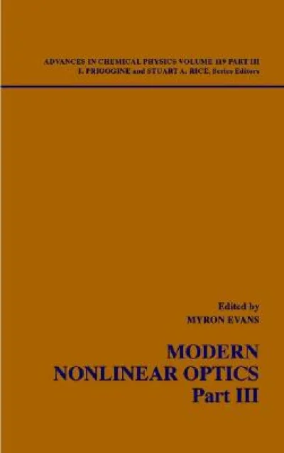 Modern Nonlinear Optics, Volume 119, Part 3