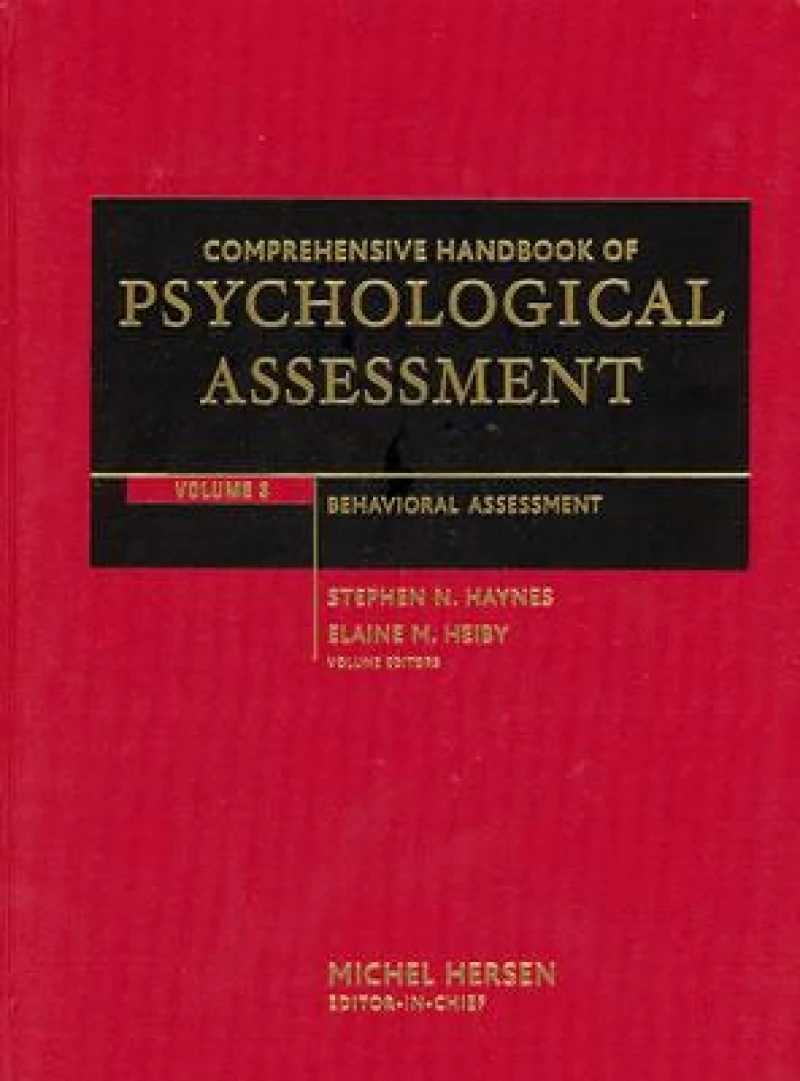 Comprehensive Handbook of Psychological Assessment, Volume 3