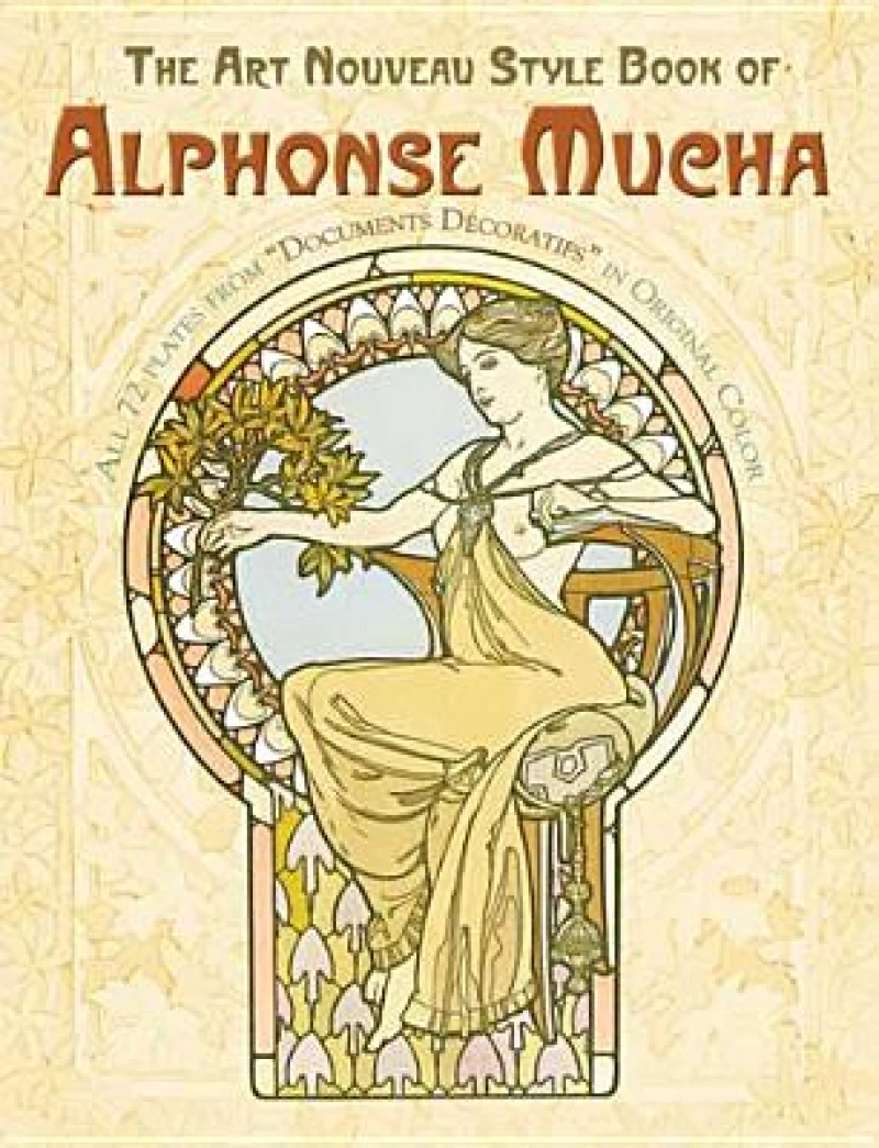 The Art Nouveau Style Book of Alphonse Mucha