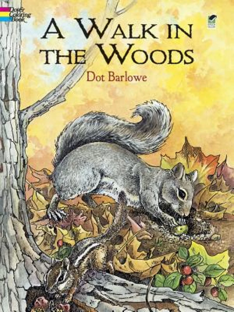 A Walk in the Woods Coloring Book