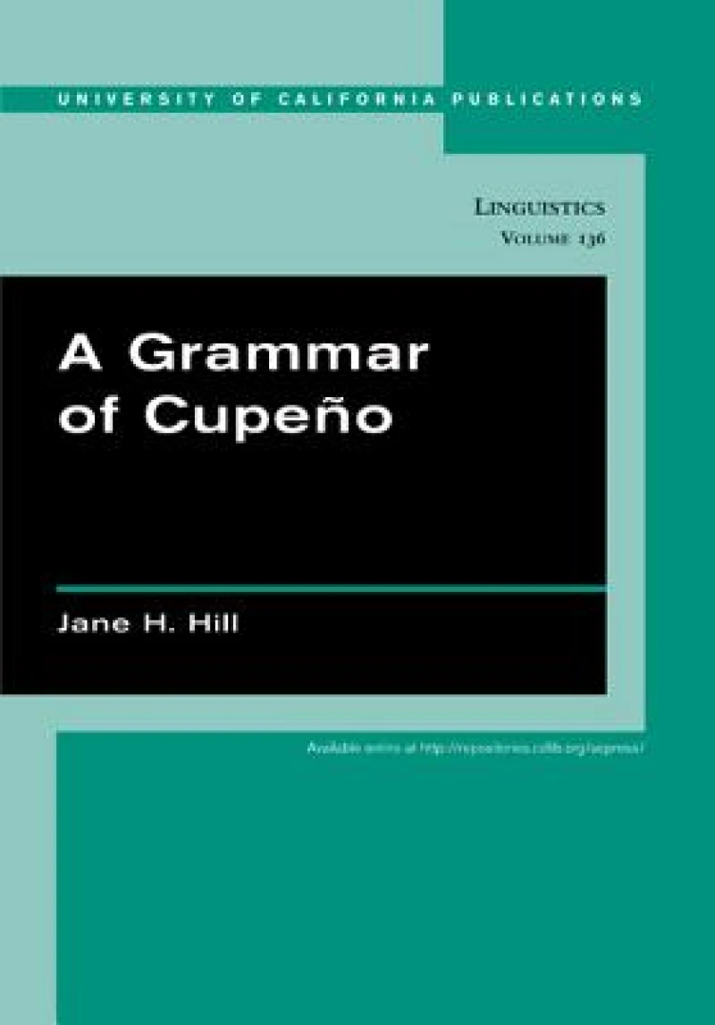 A Grammar of Cupeno