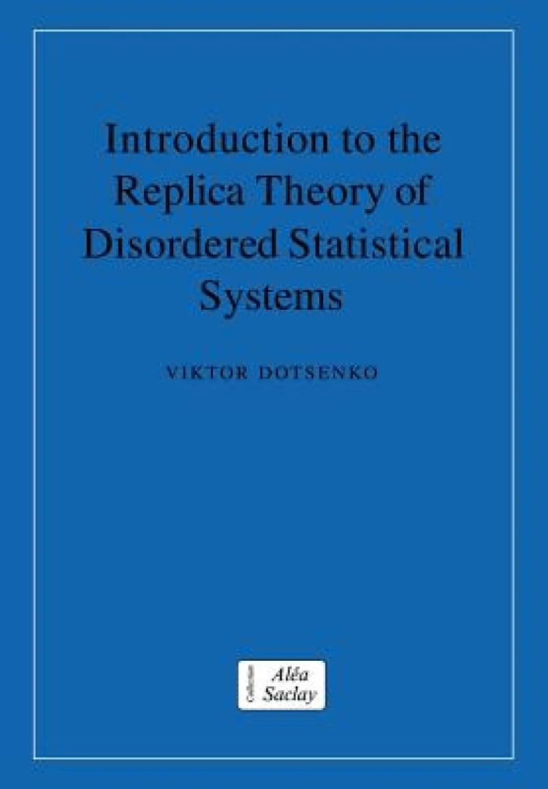 Introduction to the Replica Theory of Disordered Statistical Systems