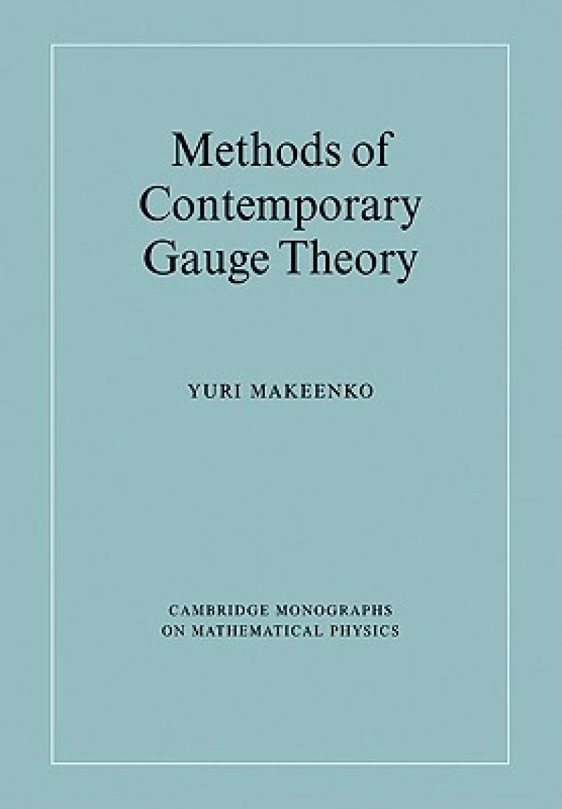 Methods of Contemporary Gauge Theory