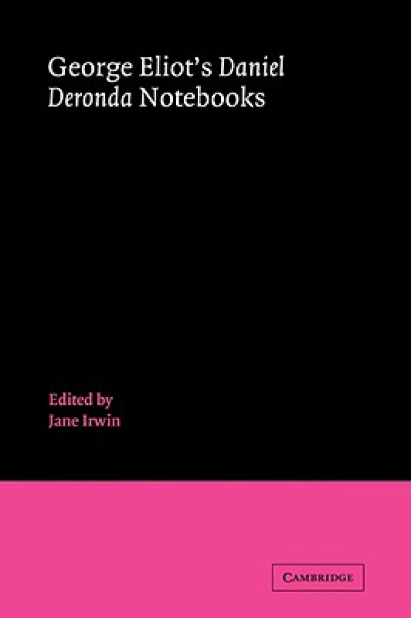George Eliot''s ''Daniel Deronda'' Notebooks