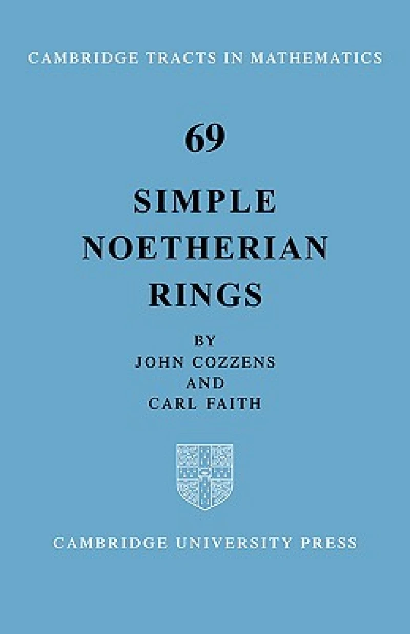 Simple Noetherian Rings