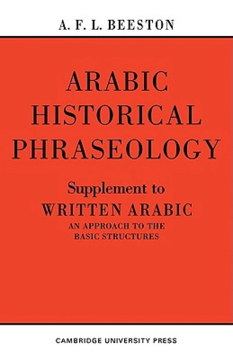 Arabic Historical Phraseology