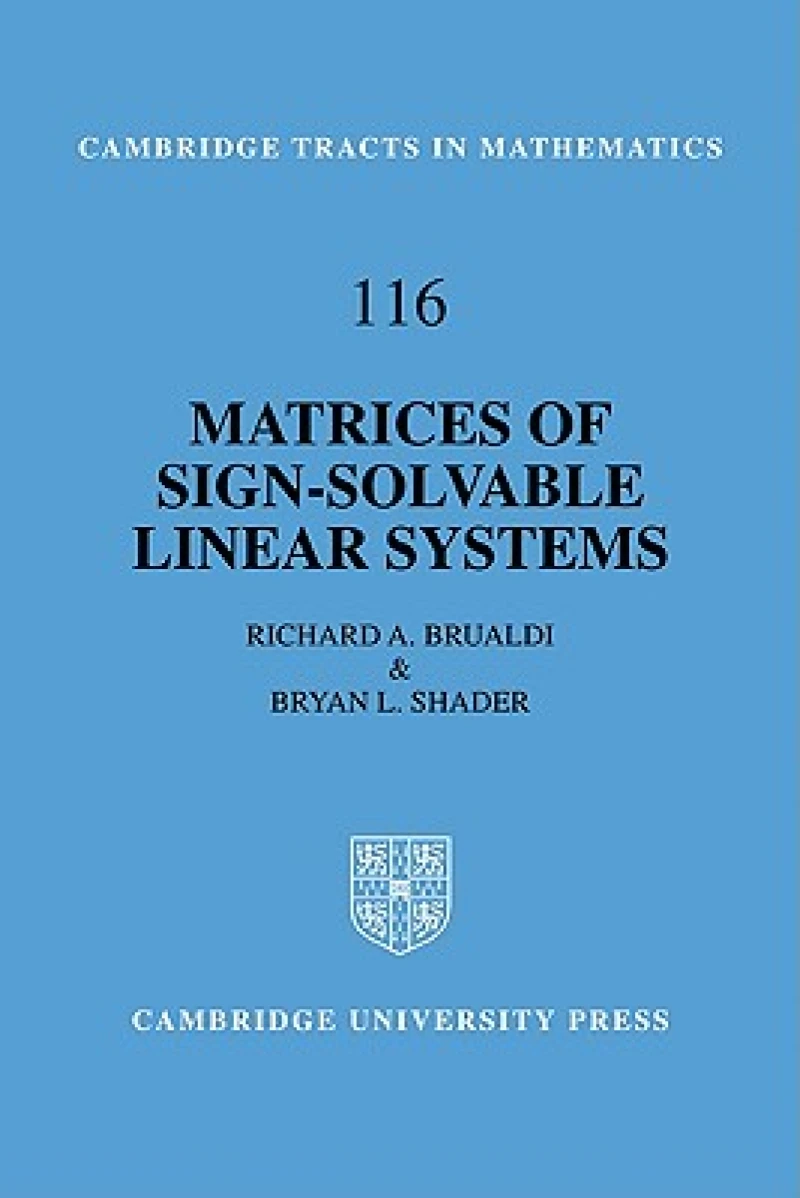 Matrices of Sign-Solvable Linear Systems