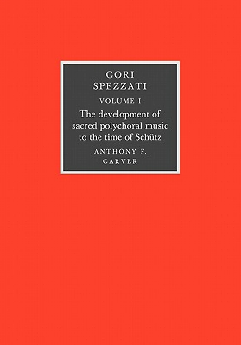 Cori Spezzati 2 Volume Set