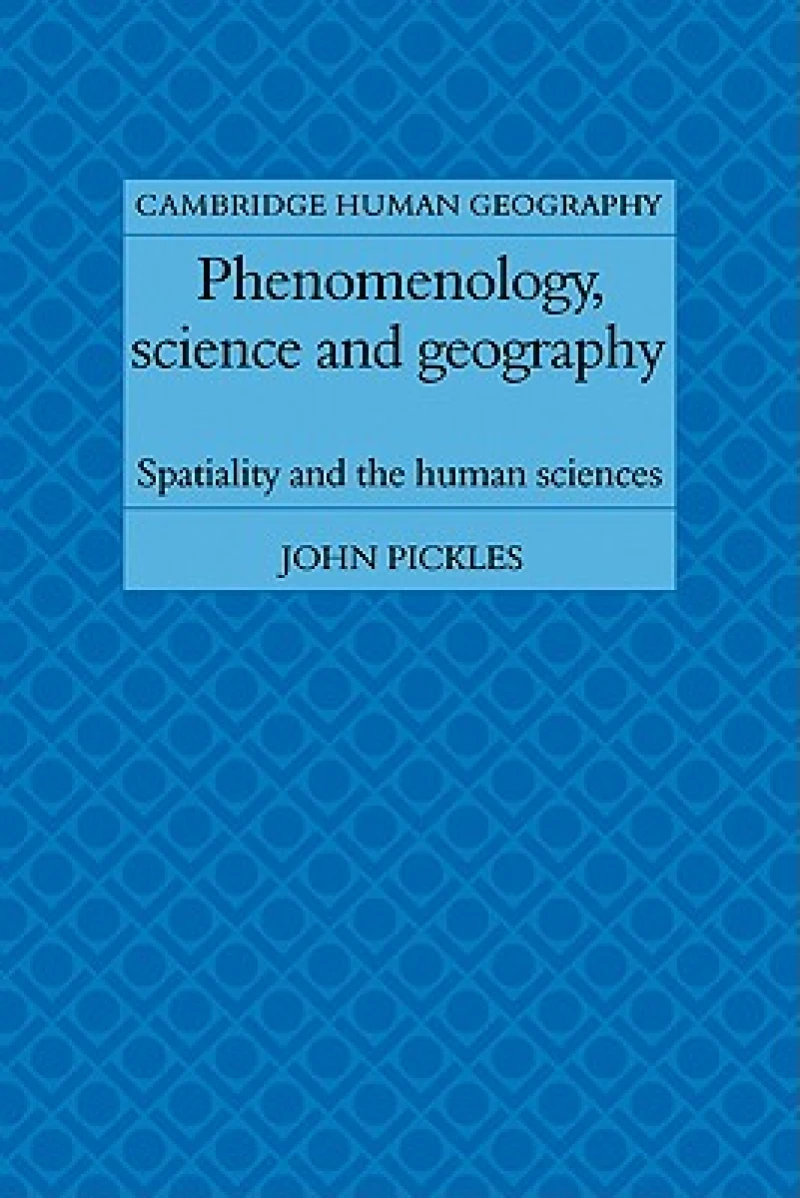 Phenomenology, Science and Geography